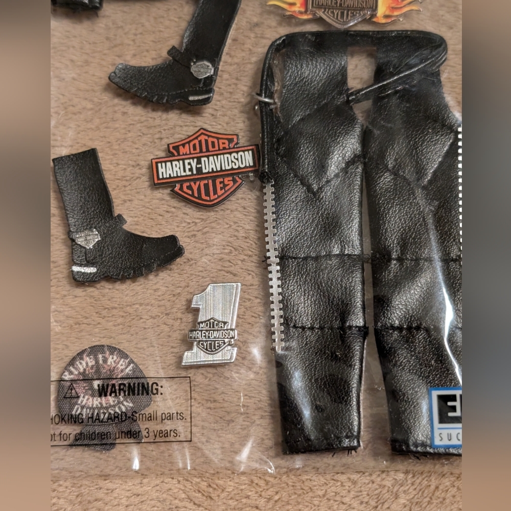 Authentic Harley-Davidson Motorcycle Gear Sticker Collection - Picture 3 of 5